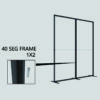 Ultra Slim SEG Mobile Fabric Banner Stand
