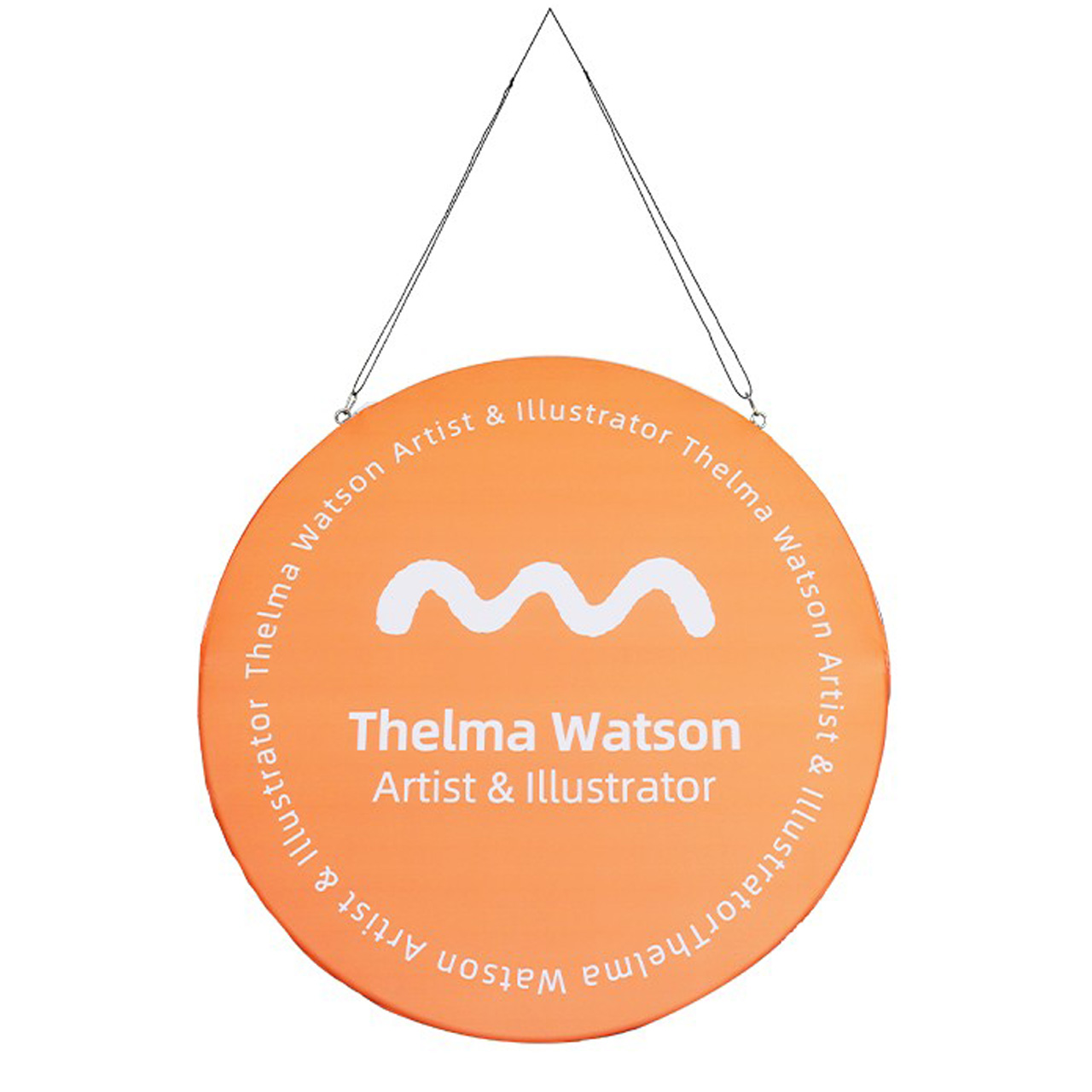 Vertical Disc Hanging Banner | Vertical Sky Hanging Displays