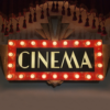 Vintage Cinema Readograph Lightbox Sign | Cinema Marquee Letter Board