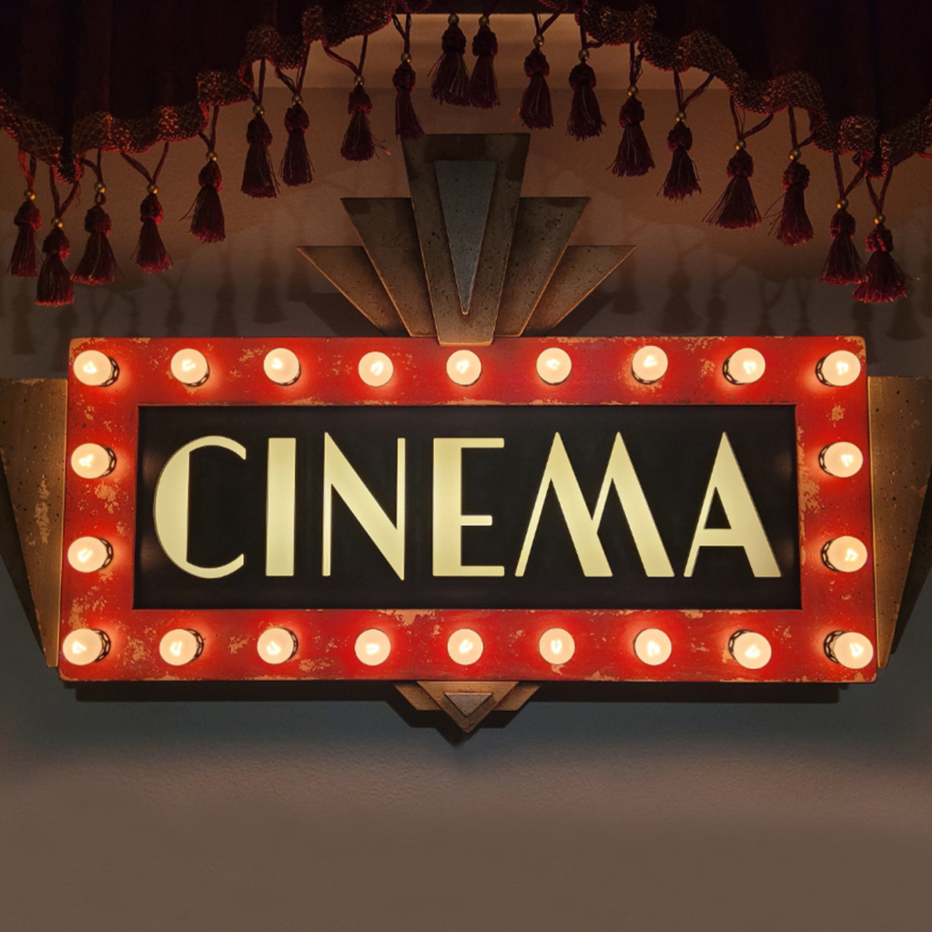 Vintage Cinema Readograph Lightbox Sign | Cinema Marquee Letter Board