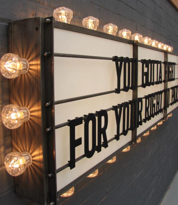 Vintage Cinema Readograph Lightbox Sign | Cinema Marquee Letter Board