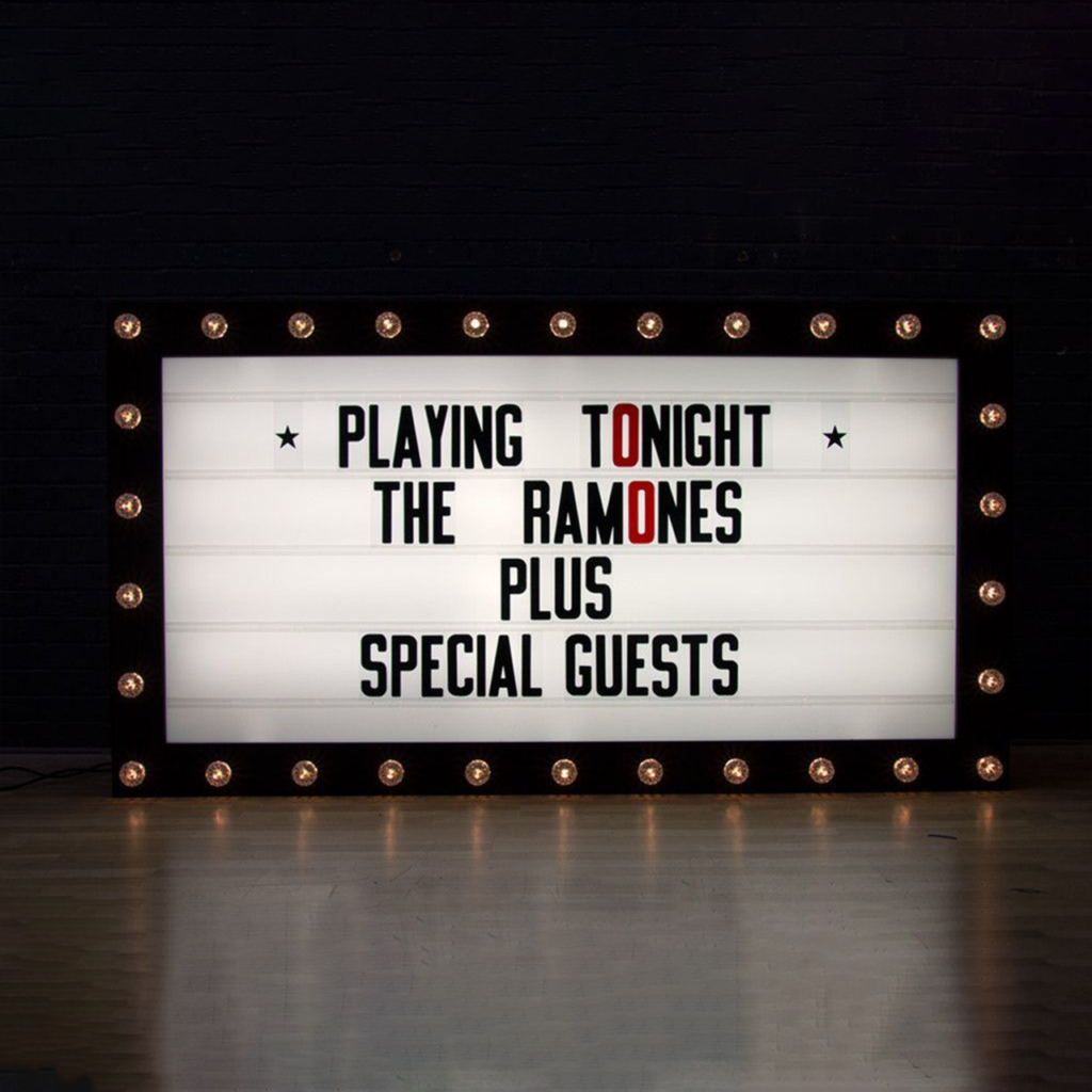 Vintage Cinema Readograph Lightbox Sign | Cinema Marquee Letter Board