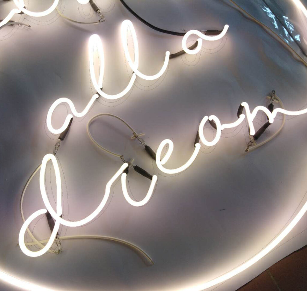 Vintage Glass Neon Signs | Traditional Gas-Discharge 3D Branding