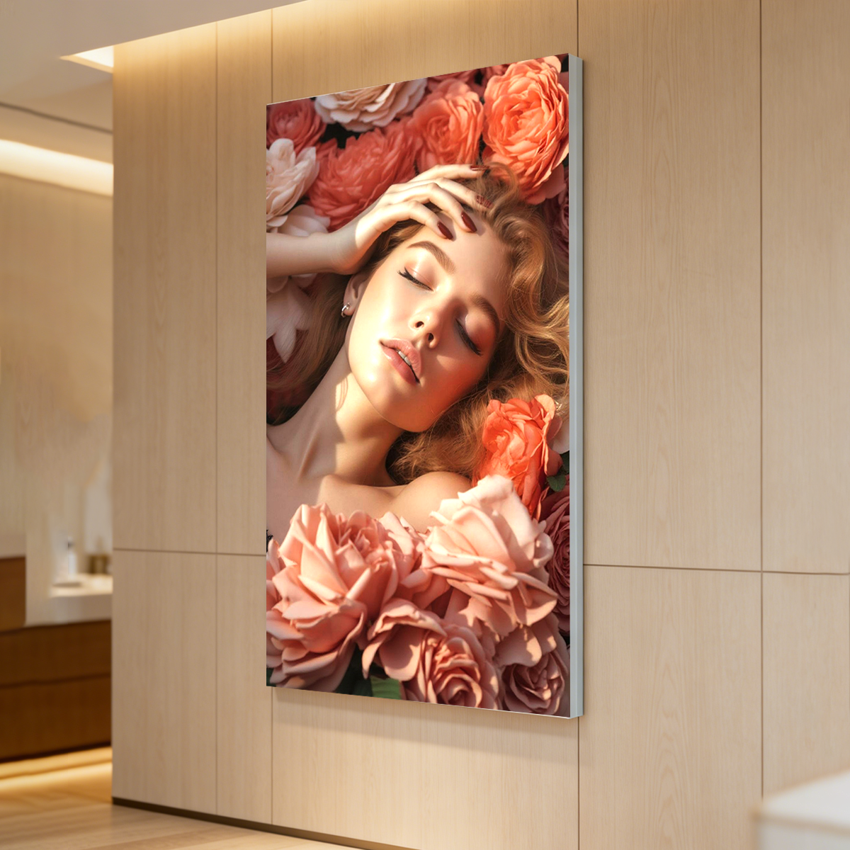 Wall Mounted LED SEG Fabric Lightbox | 60/80/100/120mm