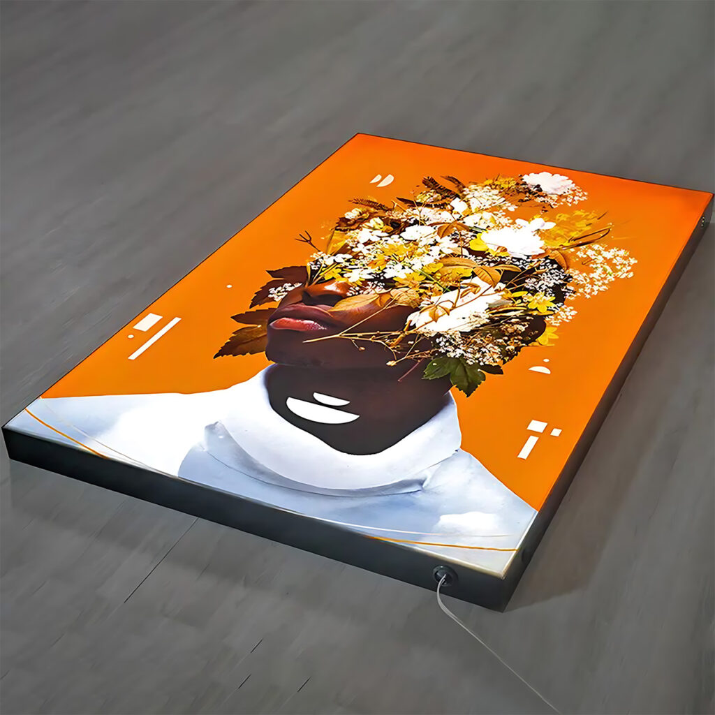 Wall Mounted LED SEG Fabric Lightbox | 60/80/100/120mm