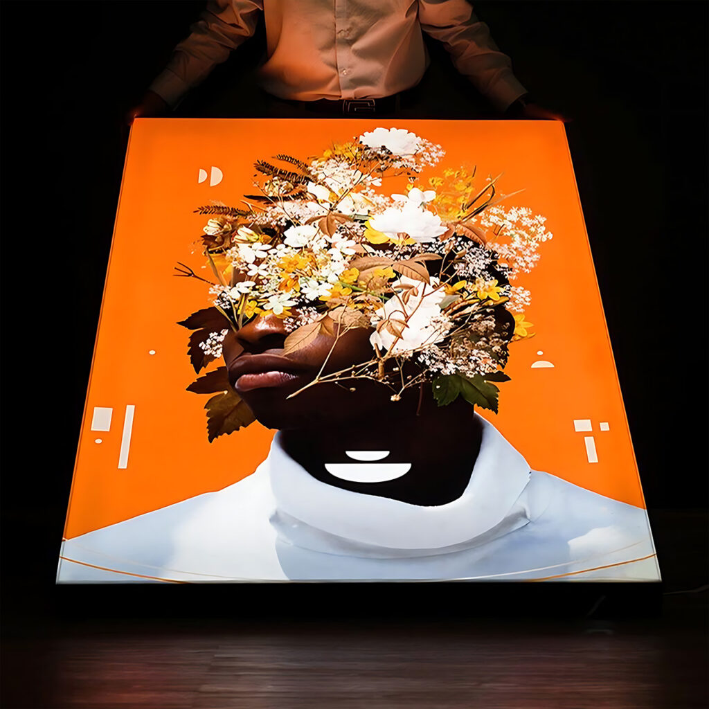 Wall Mounted LED SEG Fabric Lightbox | 60/80/100/120mm