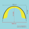 Arch Banner Flag - Sports &amp; Event Gateway | Custom Promotional Arch Flag