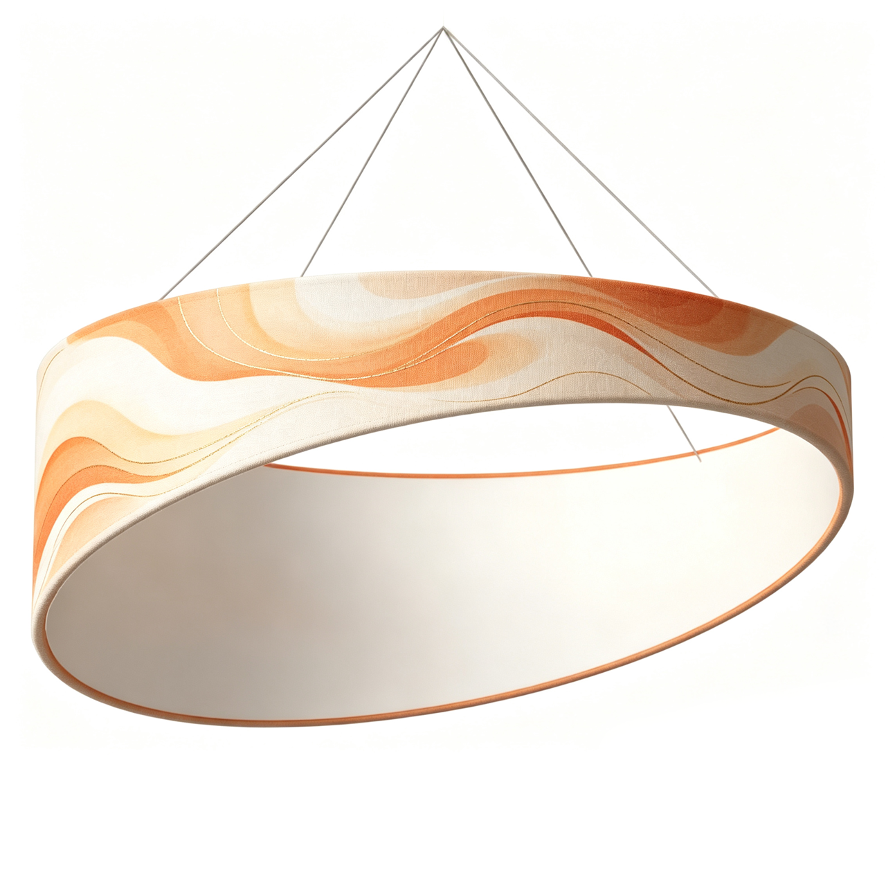 Angled Bottom Ring Hanging Banner | Sky Hanging Fabric Displays