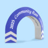 3D Triangular Archway Display | Architectural Entrance &amp; Media Wall
