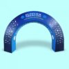 3D Triangular Archway Display | Architectural Entrance &amp; Media Wall