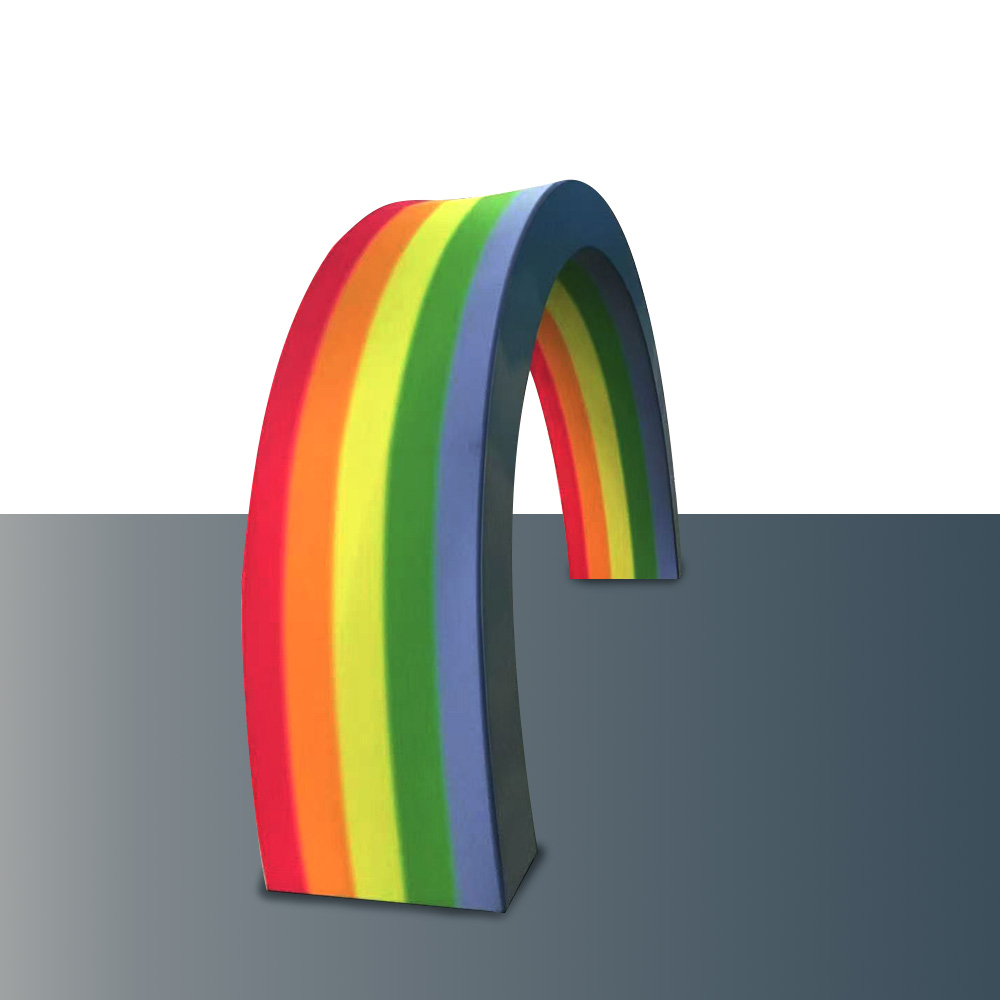 3D Arch Tension Fabric Display | Curved Entrance &amp; Stage Media Wall