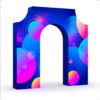 3D Triumphal Archway Display | Architectural Entrance &amp; Media Wall
