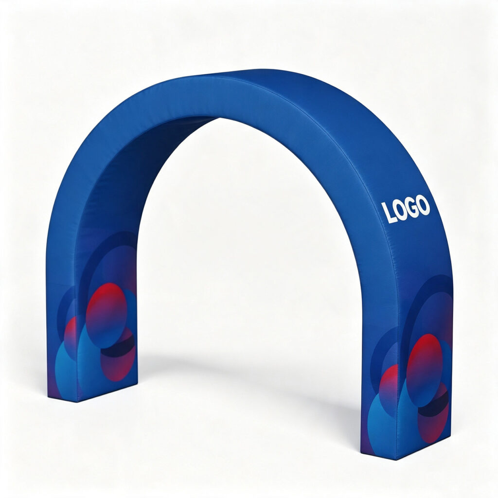 3D Rectangular Prism Archway Display | Architectural Entrance &amp; Media Wall