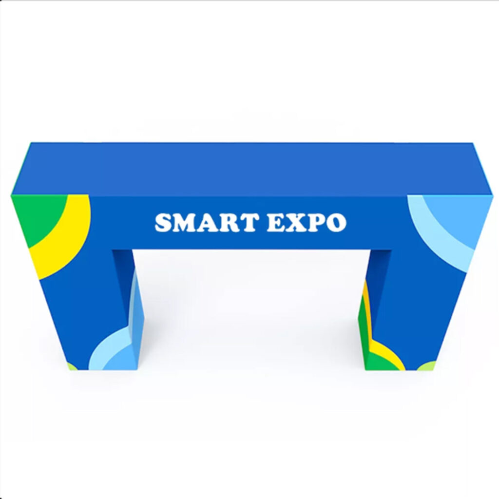 3D Square Arch Display | Architectural Entrance &amp; Media Wall