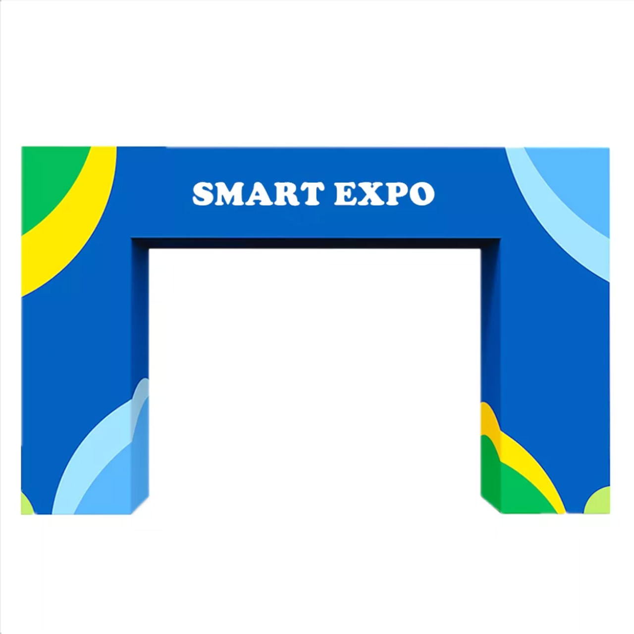3D Square Arch Display | Architectural Entrance &amp; Media Wall