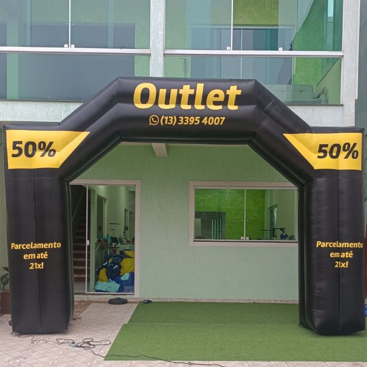 Inflatable Advertising Arch - Angled Arch | Event Entrance Portal