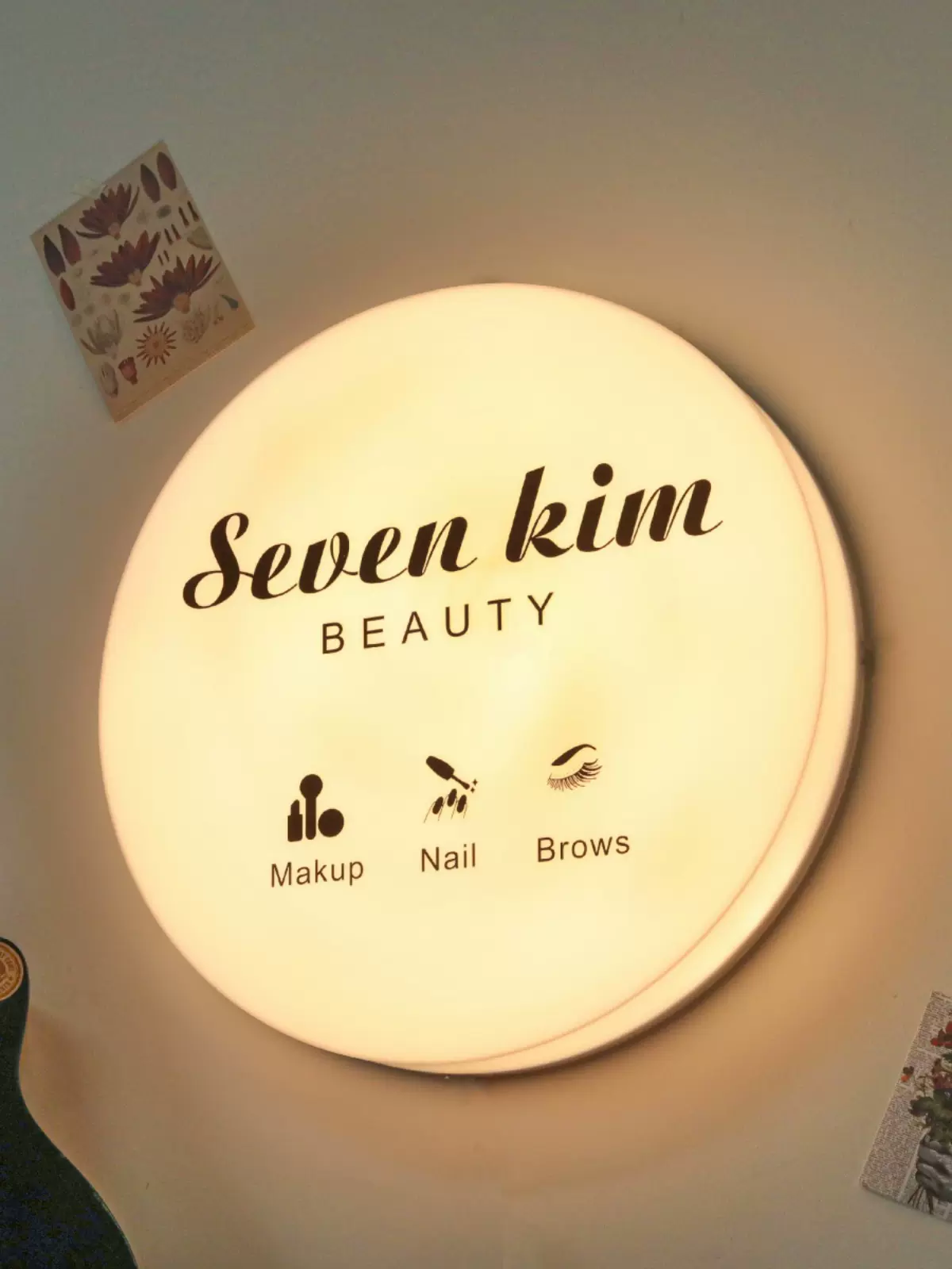 Acrylic Fabricated LED Circle Light Box