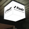Acrylic Fabricated LED Cube Light Boxes