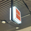 Acrylic Fabricated LED Cube Light Boxes