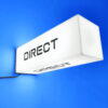 Acrylic Fabricated LED Cube Light Boxes