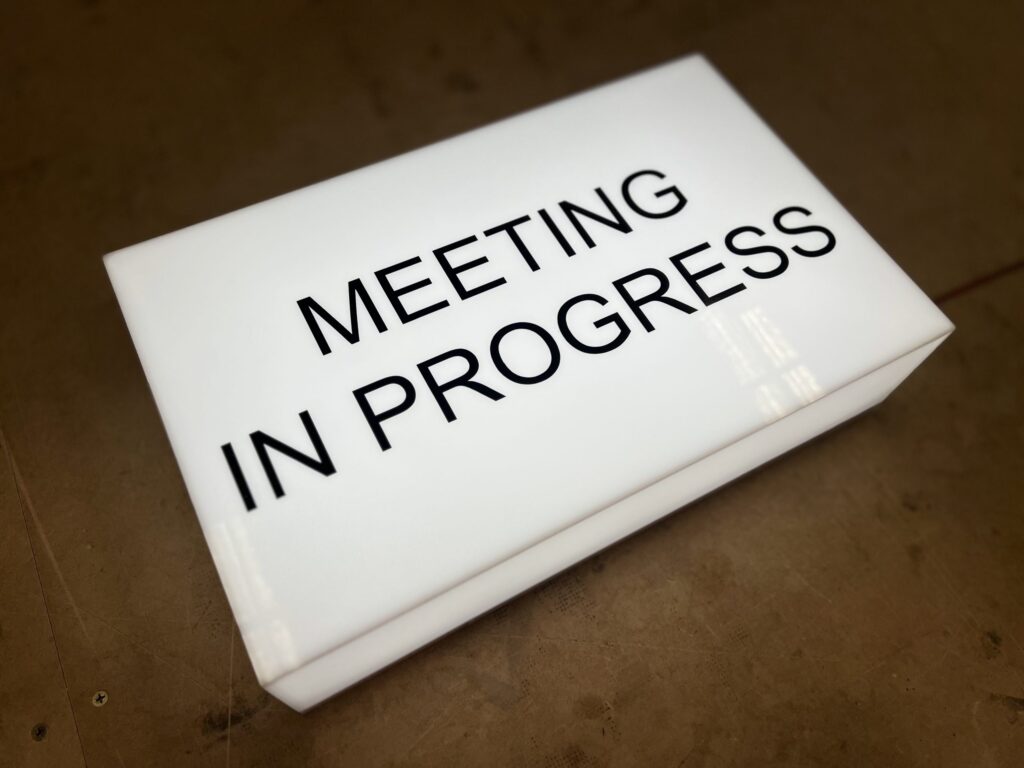 Acrylic Fabricated LED Cube Light Boxes