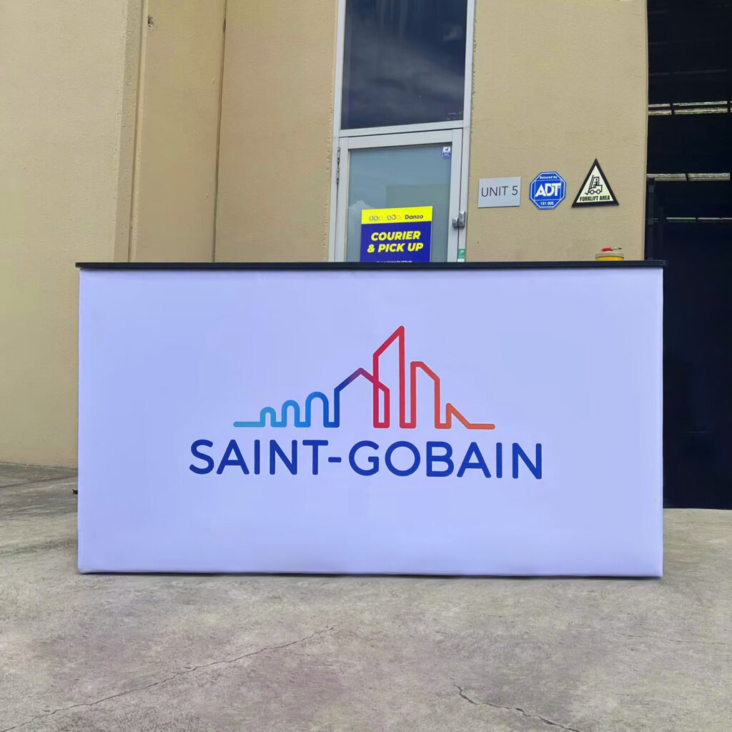 Large Fabric Portable Promotional Table