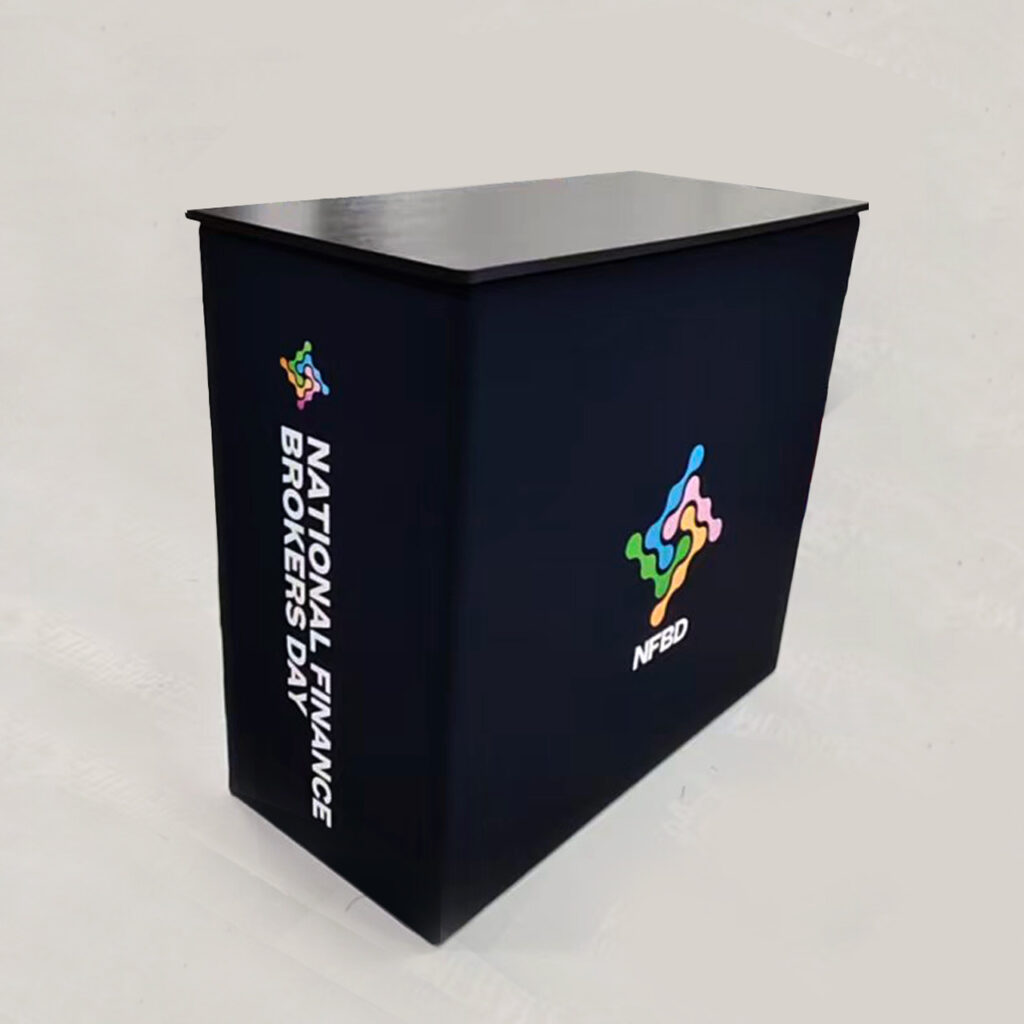 Large Fabric Portable Promotional Table