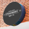 Single Side Aluminium Light Box | Circle Light Box