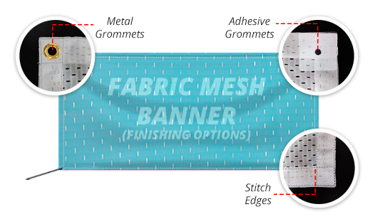 Outdoor Mesh Banner (Fabric)