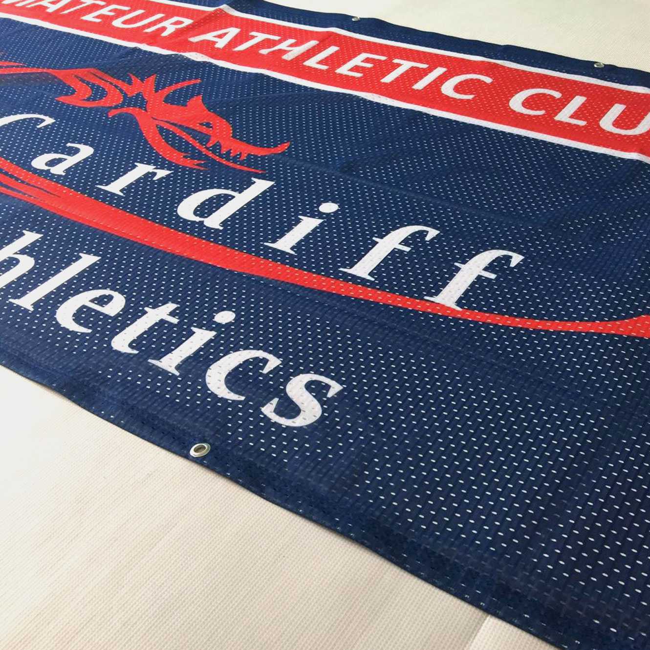 Outdoor Mesh Banner (Fabric)